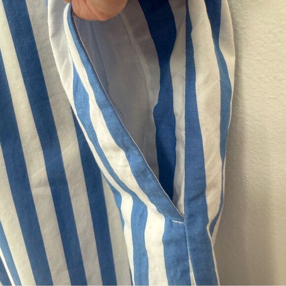 J. Crew Factory Tie-Neck Cotton Mini Shift Dress Size 4 - Picture 4 of 9